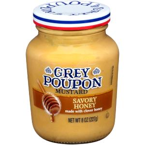 8 Oz Grey Poupon - Mustard - Savory Honey