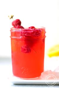 8 Oz Raspberry Lemonade, Frozen Carbonated Beverage