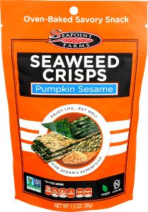 8 pieces (10 g) Seaweed Crisps Pumpkin Sesame