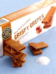 8 pieces (20 g) Sea Salt Caramel Crispy Crepes