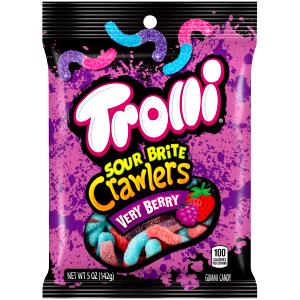 8 pieces (32 g) Sour Brite Crawlers Very Berry