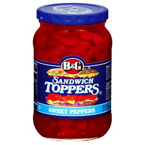 8 Pieces Sweet Pepper Strips Pepper Toppers