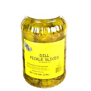 8 slices (1 oz) Dill Hamburger Slices