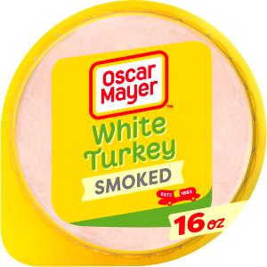 8 Slices White Turkey Lunchmeat, Smoked