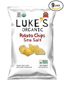 9 chips (1 oz) Sea Salt Potato Chips