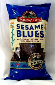 9 chips (28 g) Sesame Blues Tortilla Chips