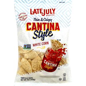 9 Chips Cantina Style Tortilla Chips, White Corn