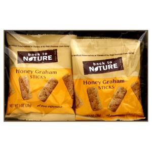 9 cookies Honey Graham Sticks