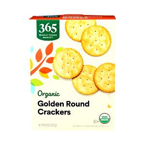 9 crackers (30 g) Organic Golden Round Crackers