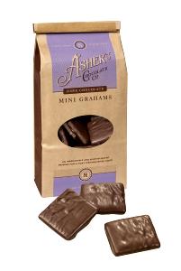 9 pieces (40 g) Belgian Dark Chocolate Mini Grahams