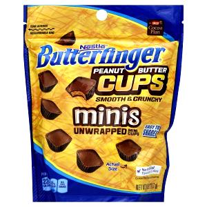 9 pieces (41 g) Butterfinger Peanut Butter Cups Minis