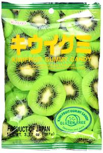 9 pieces (45 g) Gummy Kiwi Fresh and Juicy Candies