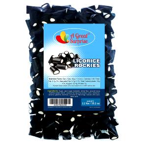 9 pieces (45.2 g) Black Licorice