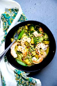 regular Zucchini Thai Green Curry with Shrimp (Regular)