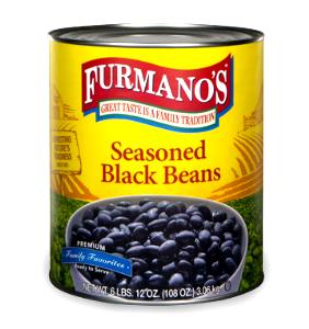 1/2 cup Seasoned Black Beans