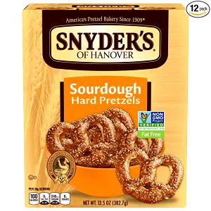 1 Oz Hard Salted Pretzels (with Unenriched Flour)