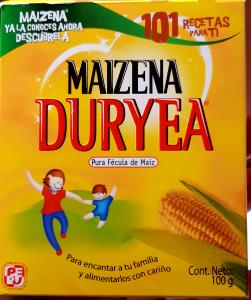 100 Grams Starch, Corn, Maizena Duryea 3403